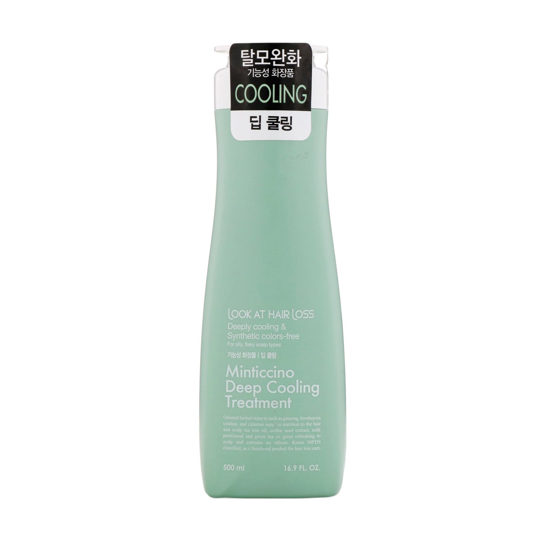 Охолоджувальний кондиціонер для волосся Daeng Gi Meo Ri Look At Hairl Loss Minticcino Deep Cooling Treatment, 500 мл